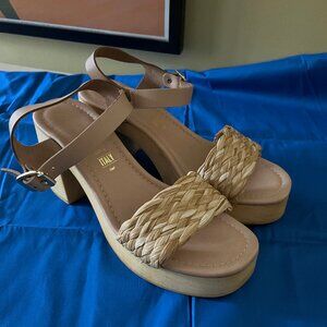 Seychelles Women's Manila Natural Platform Sandal_Size 9.5